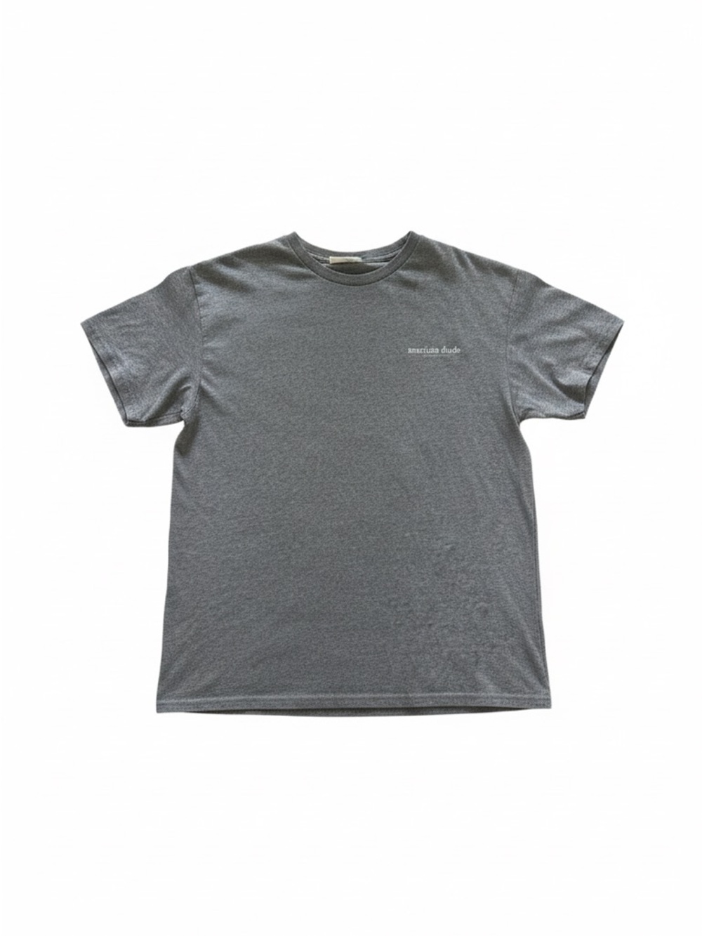 Men's Grey Short-Sleeve Crewneck T-Shirt - Simply Southern size smal